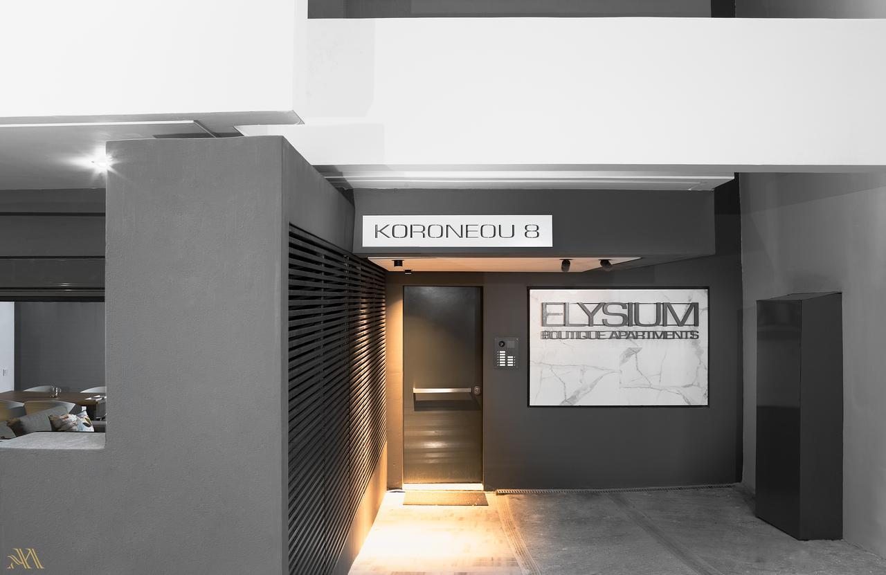 Elysium Boutique Apartments Atény Exteriér fotografie